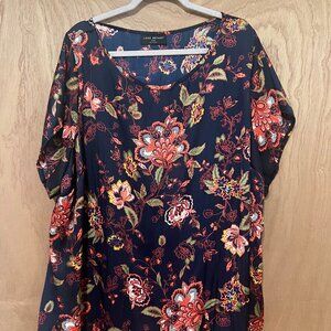 Lane Bryant Floral Blouse – Size 26/28